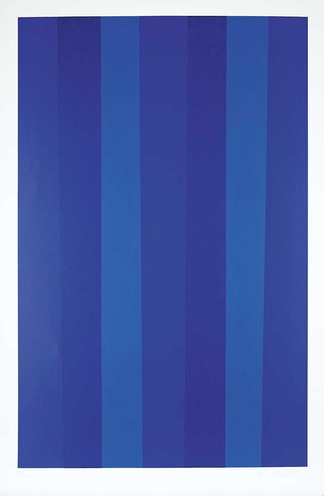 Guido Molinari (1933-2004) - Blue Quantifer  #27/40