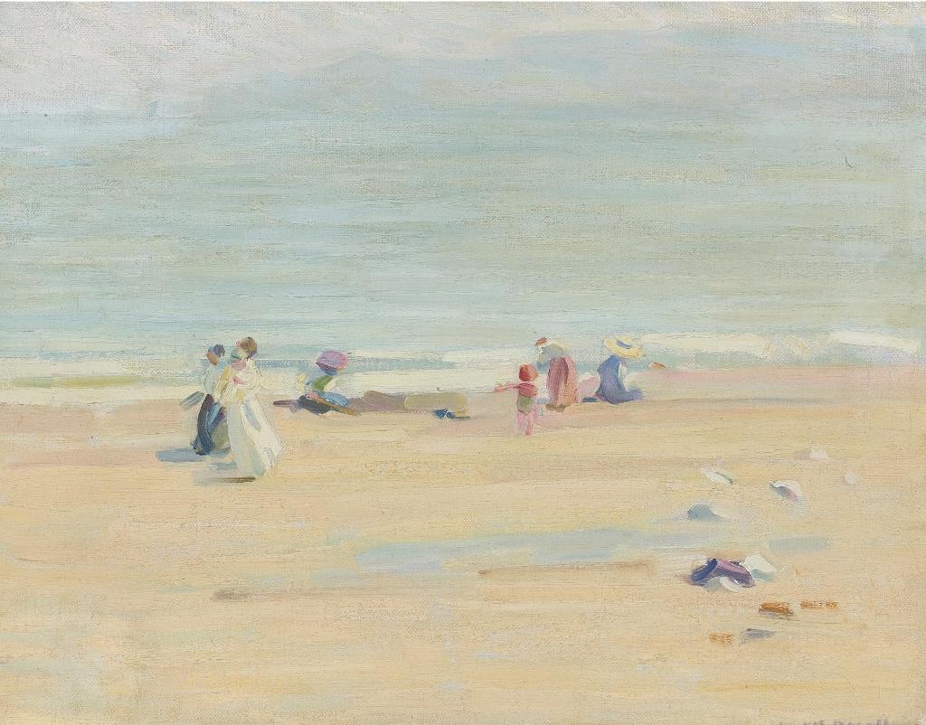 Helen Galloway McNicoll (1879-1915) - An English Beach