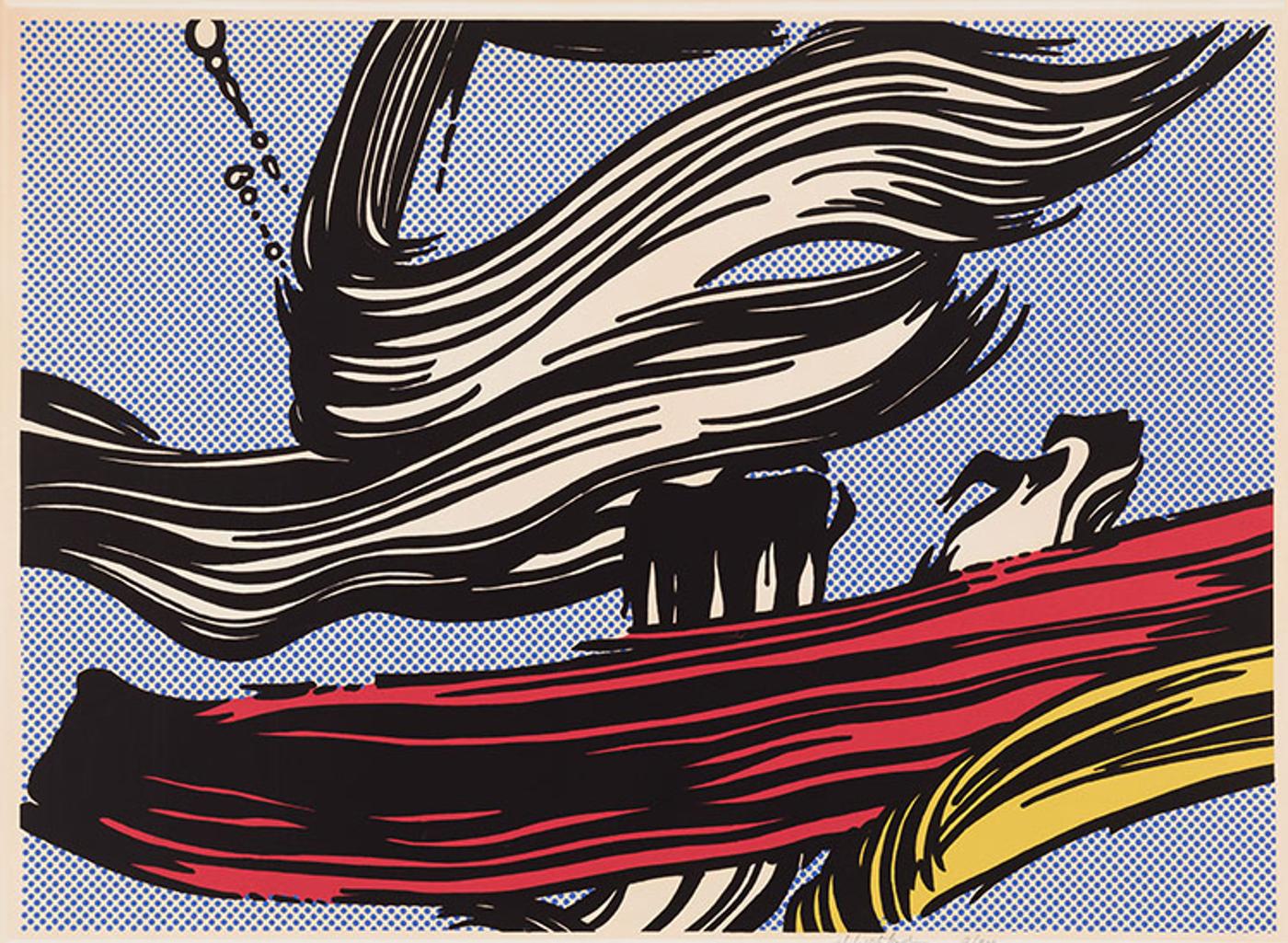 Roy Lichtenstein (1923-1997) - Brushstrokes (Corlett 45)