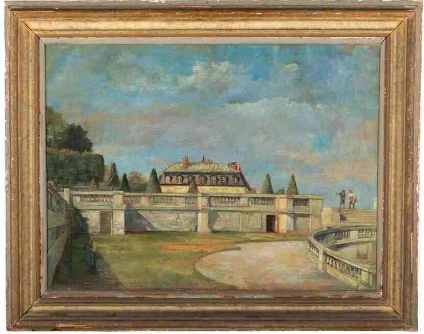 Victor Tischler (1890-1951) - Terasse de St. Cloud
