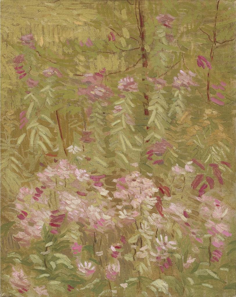 David Browne Milne (1882-1953) - Pink Flowers