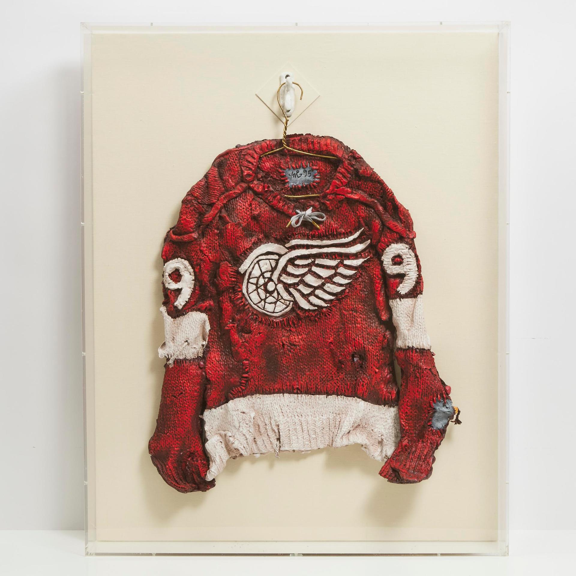 Patrick Amiot (1960) - Detroit Red Wings Jersey #9, 1995