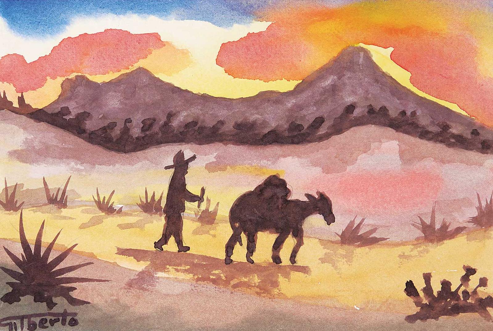 Gil Berto - Untitled - Crossing the Desert