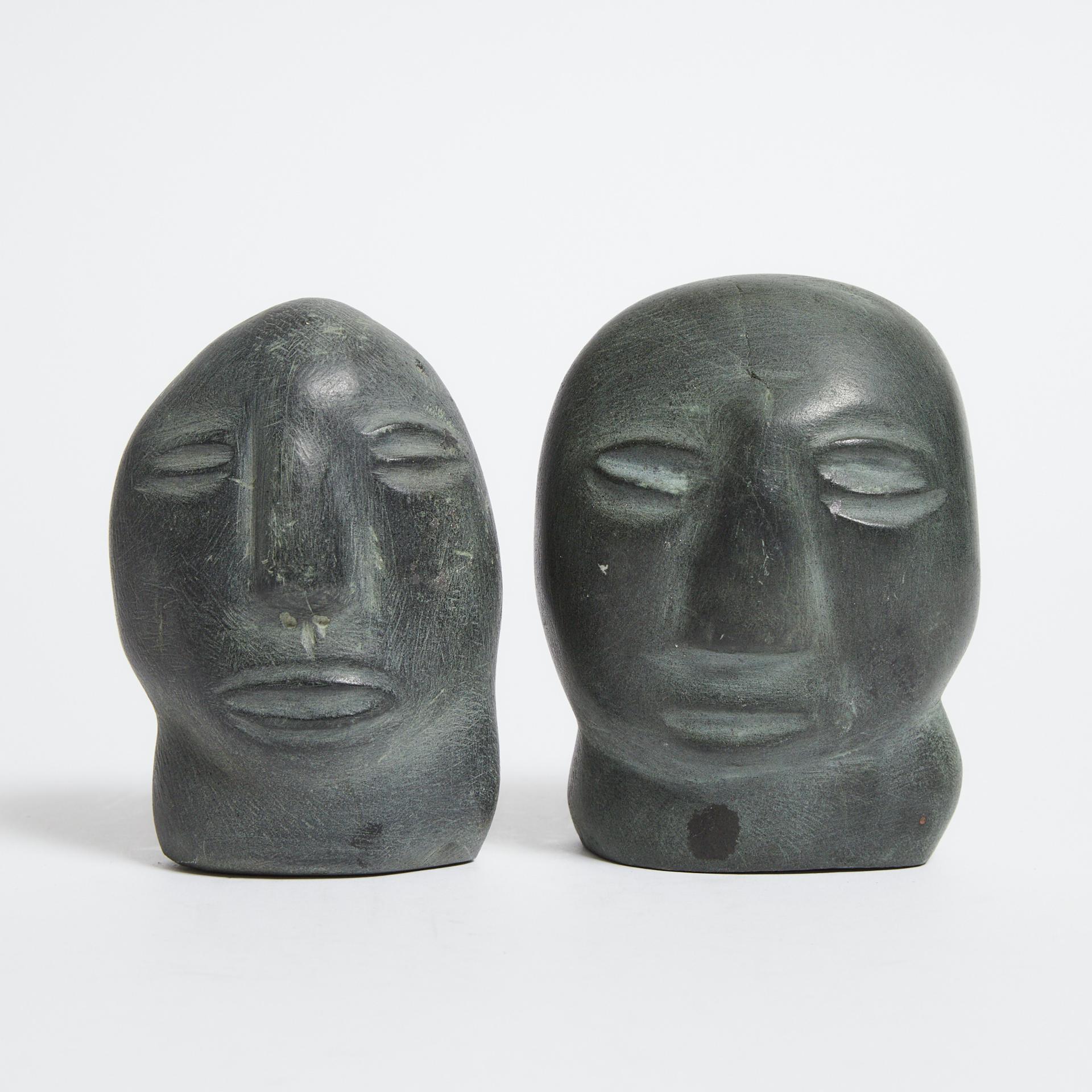 Joseph Angatajuak (1935-1976) - Two Heads