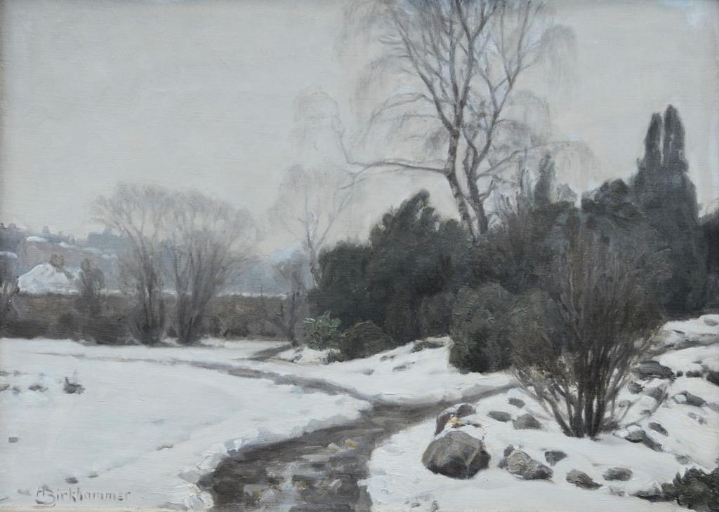 Axel Birkhammer (1874-1936) - Edge of the Village
