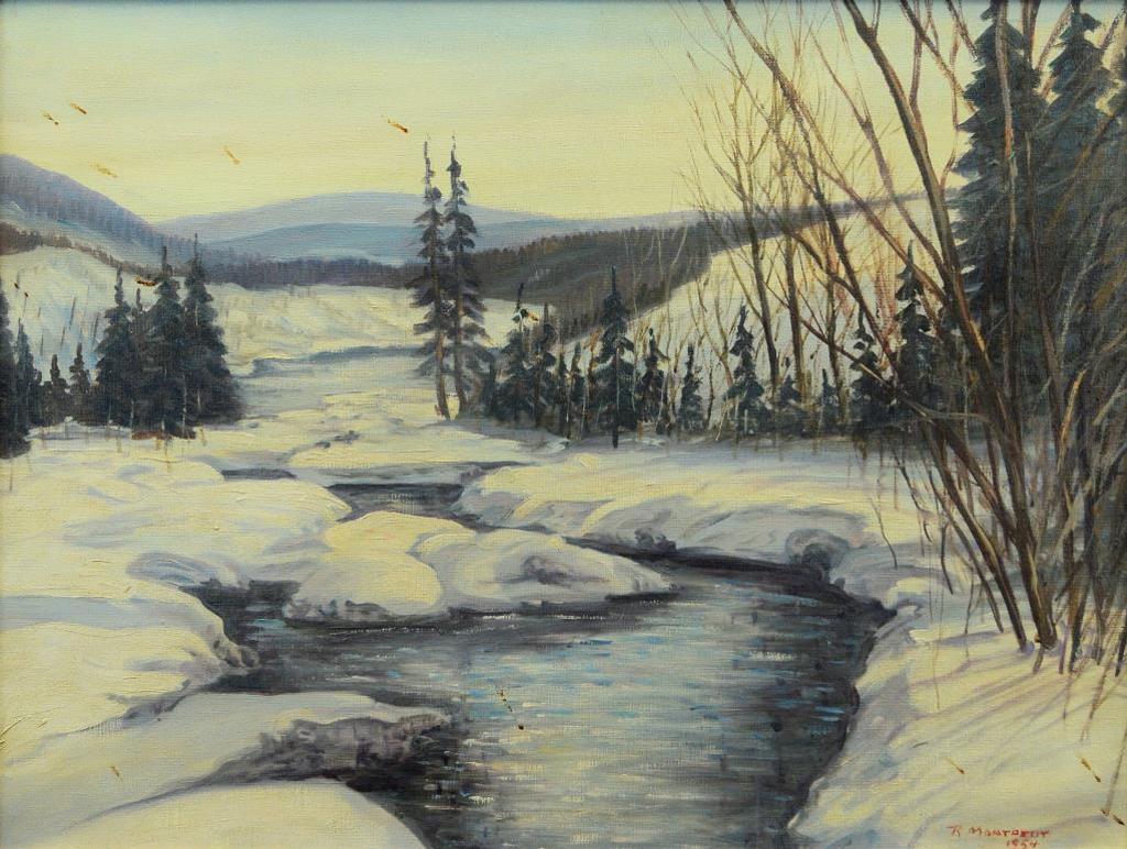 Rolland Montpetit (1913-1983) - Winter Brook