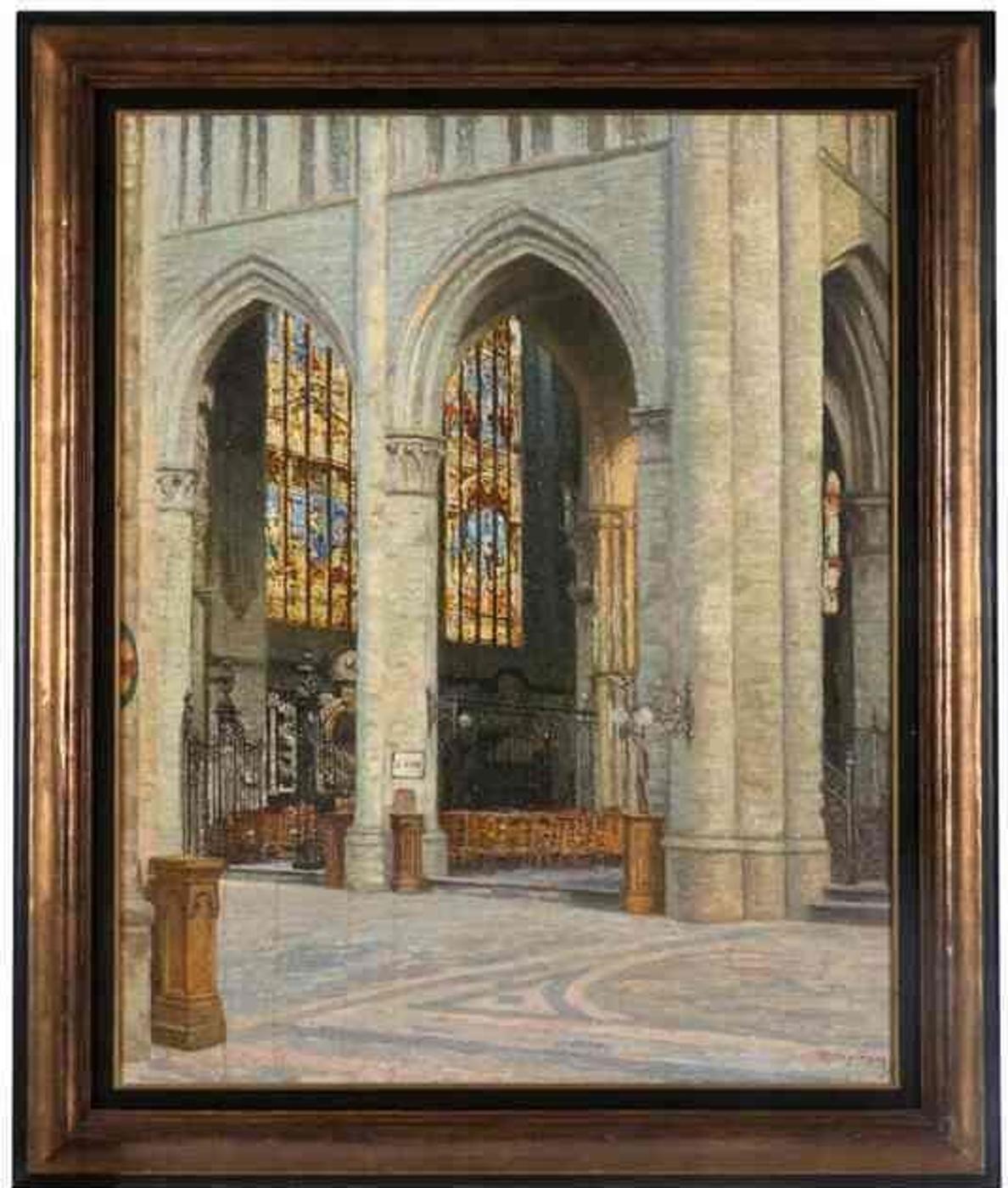 Rodolphe Wystman (1860-1927) - Eglise Sainte-Gudule, Bruxelles