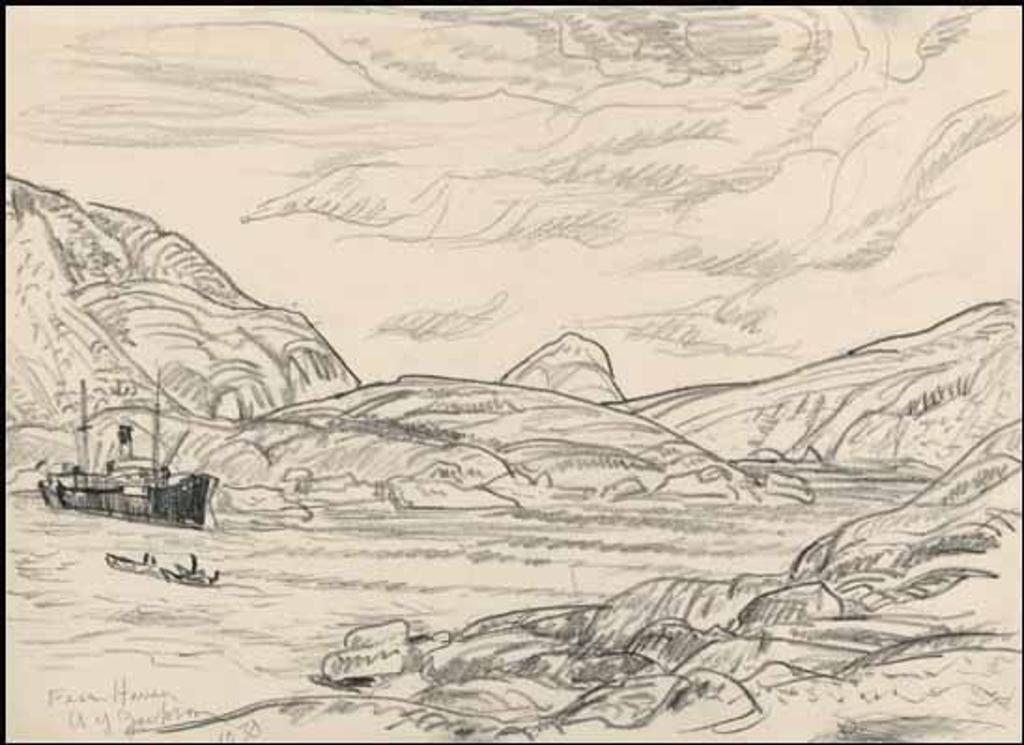 Alexander Young (A. Y.) Jackson (1882-1974) - From Haven (The Beothic in the Distance)