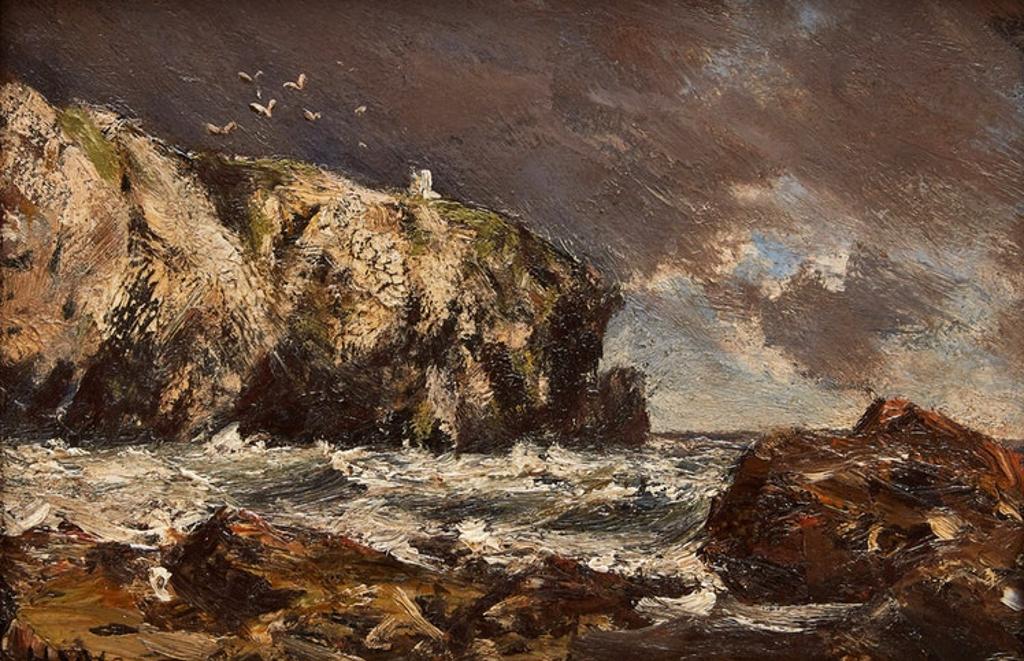 Homer Ransford Watson (1855-1936) - The Cliff Light, Cape Breton