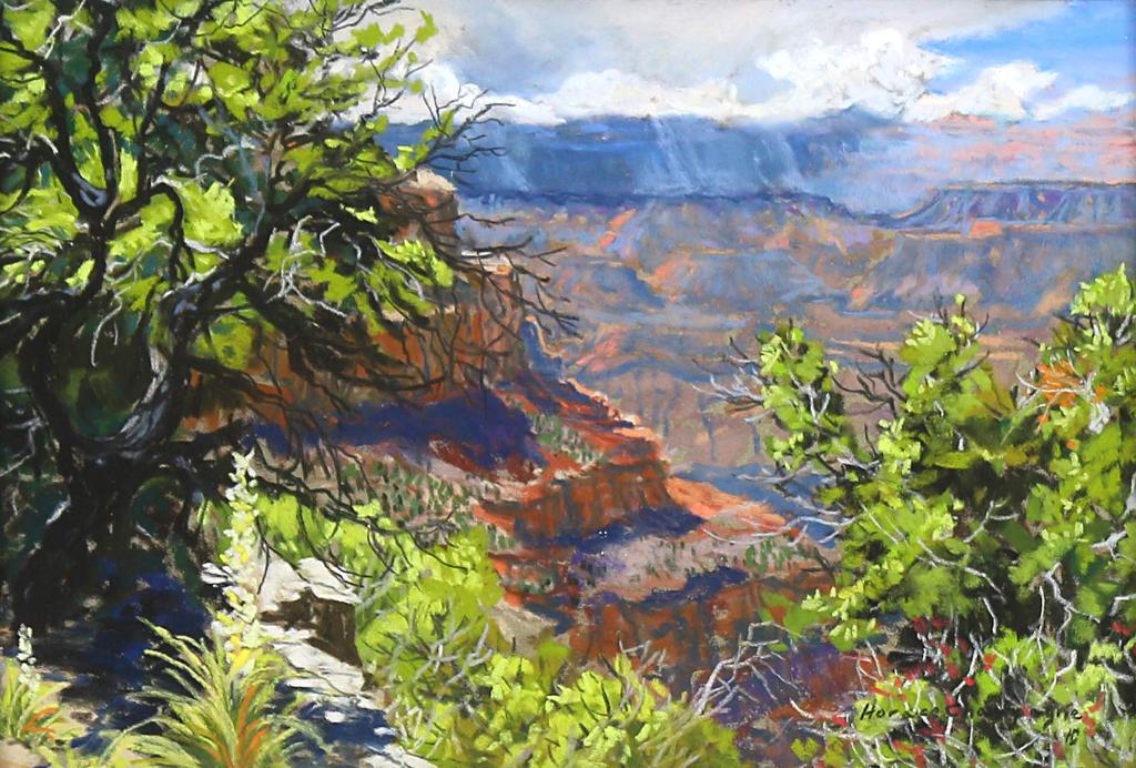 Horace Champagne (1937) - South Rim Looking West (Arizona); 2012