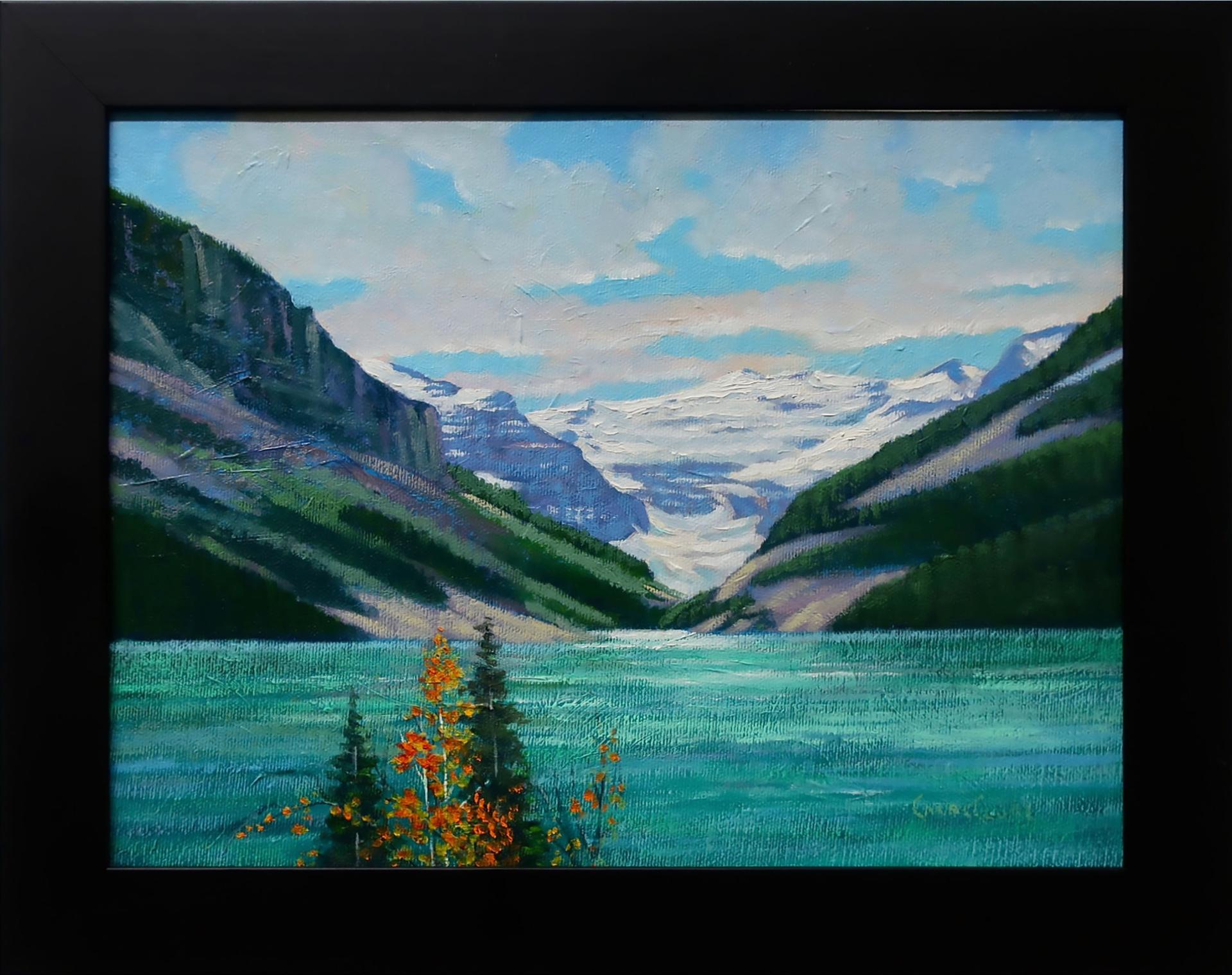 Chris MacClure (1943) - Late Fall - Lake Louise