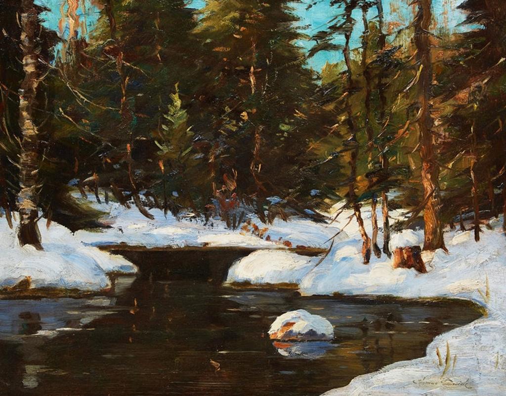 Thomas Hilton Garside (1906-1980) - Winter Stream