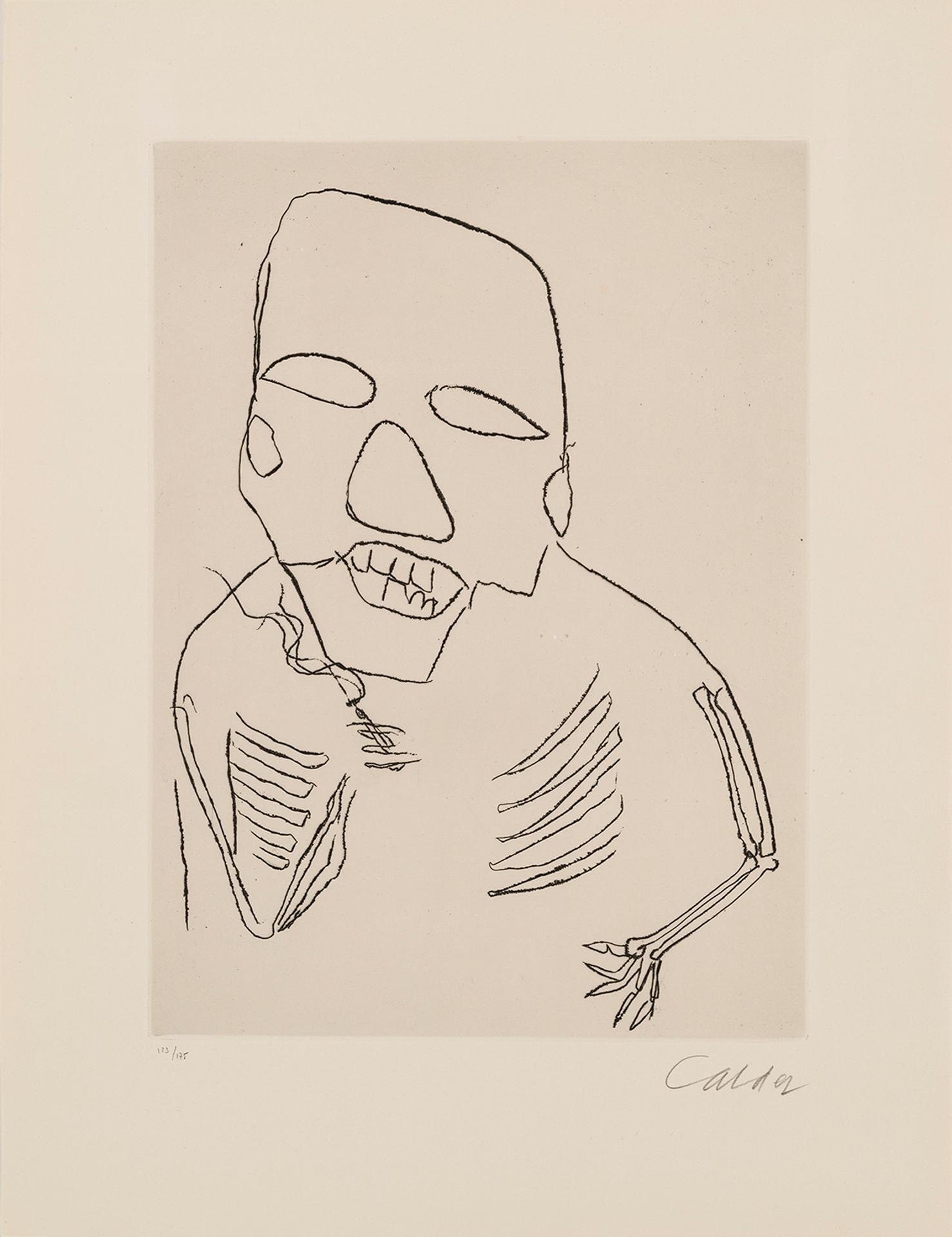 Alexander Calder (1898-1976) - Santa Klaus I, 1974