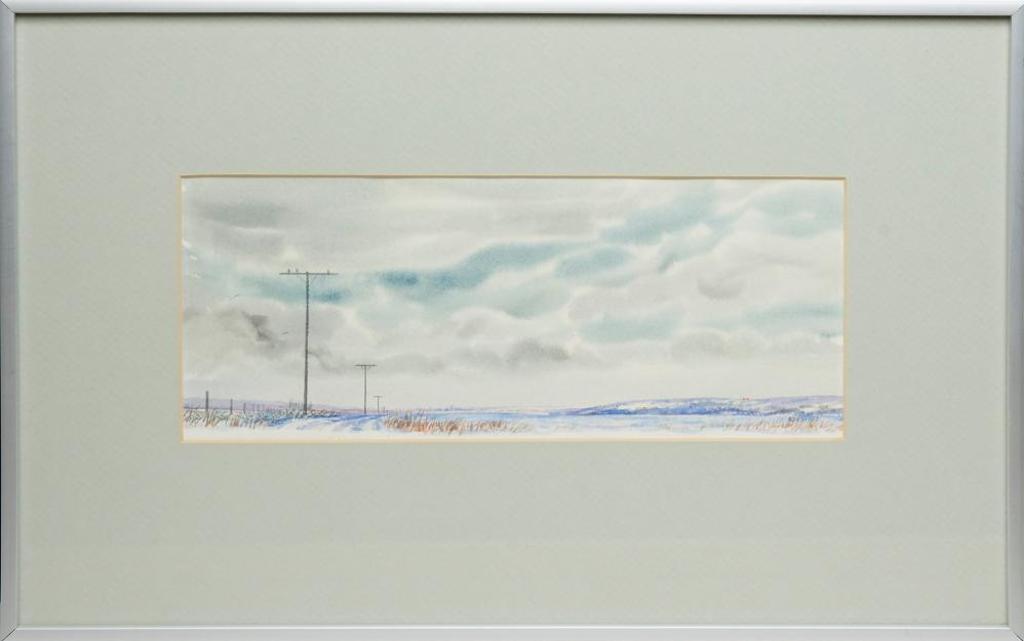 Dennis Nokony (1951) - Untitled - Winter Landscape