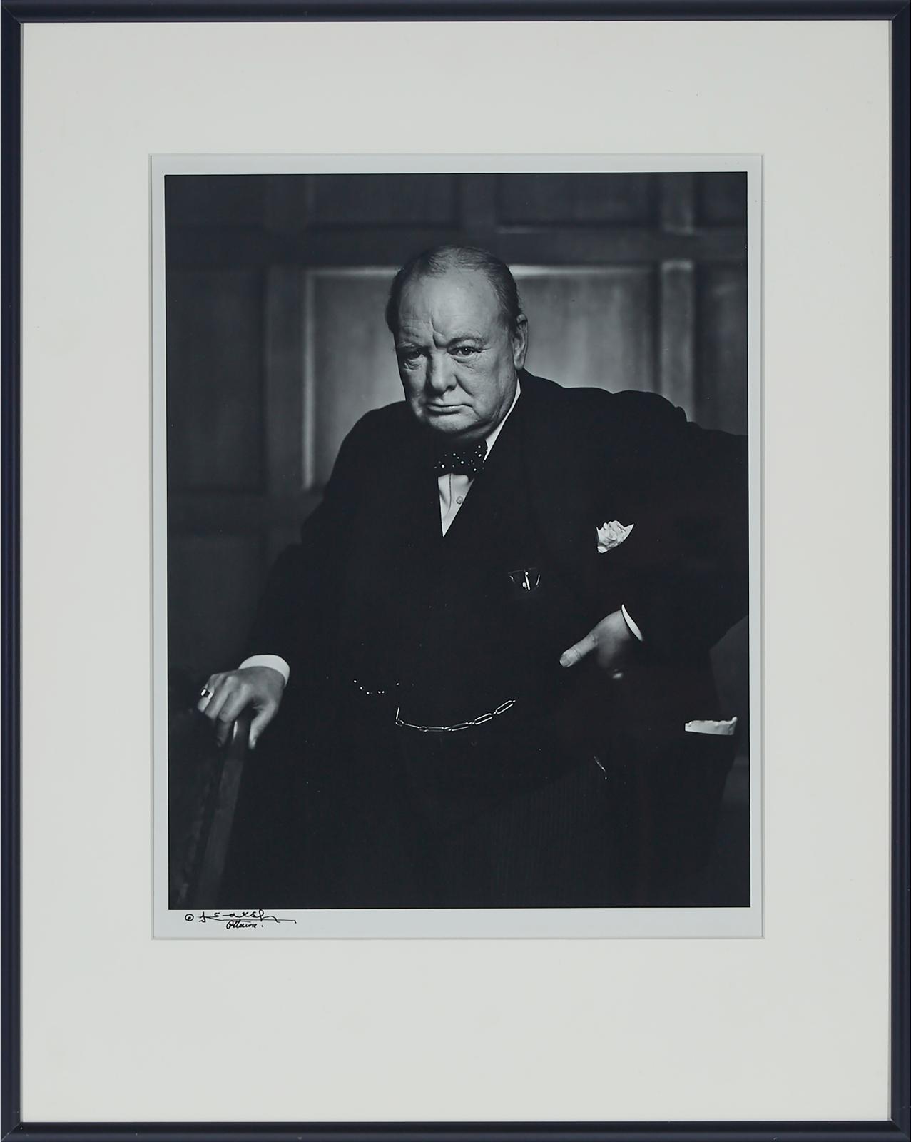 Yousuf Karsh (1908-2002) - Winston Churchill, 1941