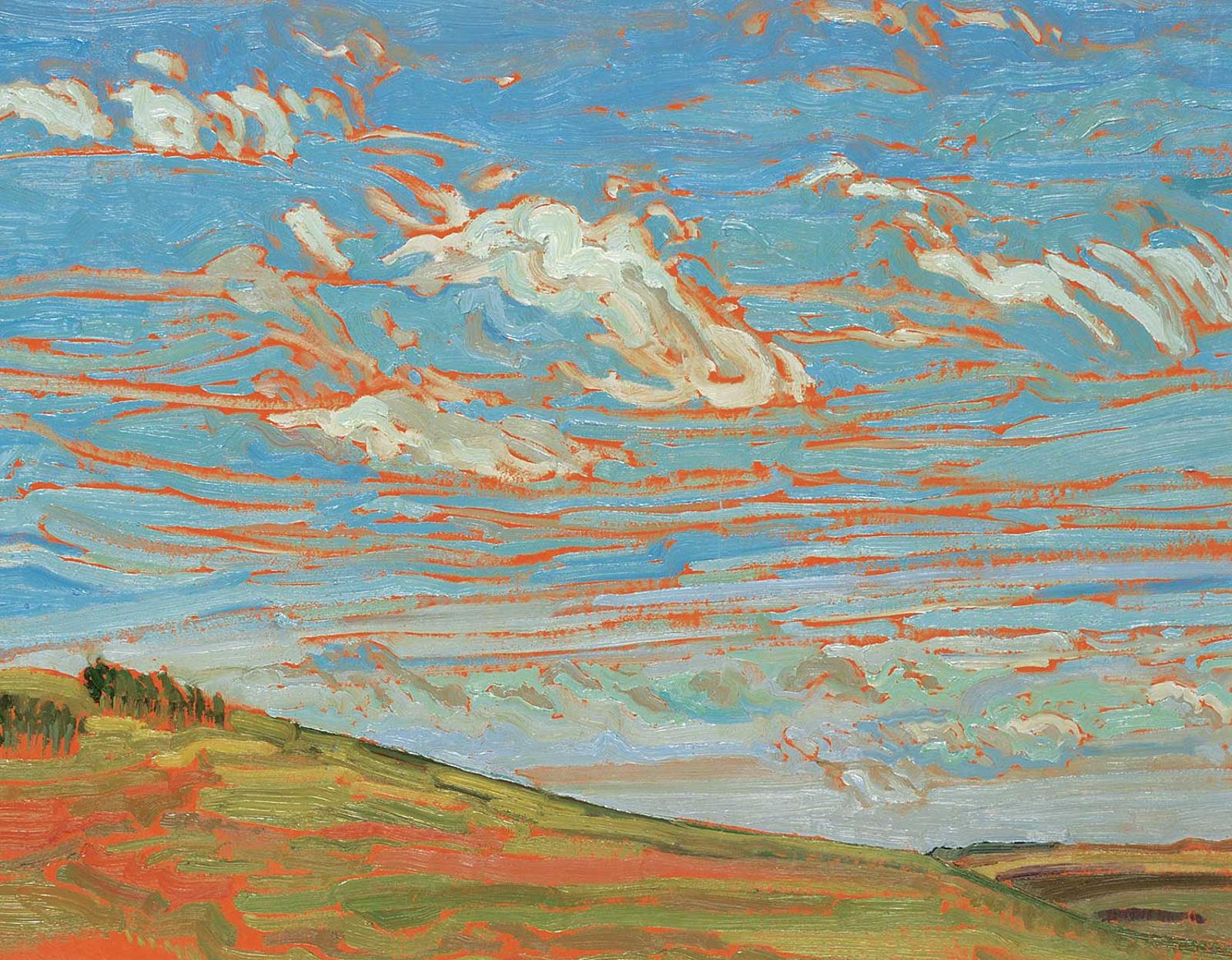 David John More (1947) - Cloud Gestures - West of Cochrane Alta.