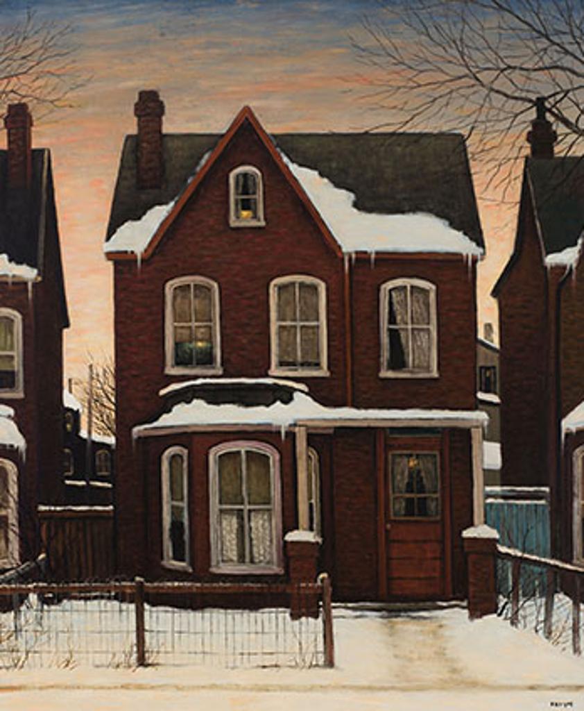 John Kasyn (1926-2008) - Portrait of an Old House