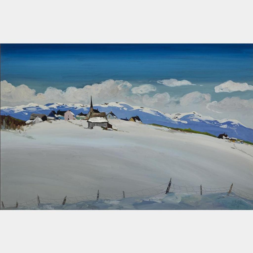 Louis Tremblay (1949) - Hiver Au Village De St-Hilarion