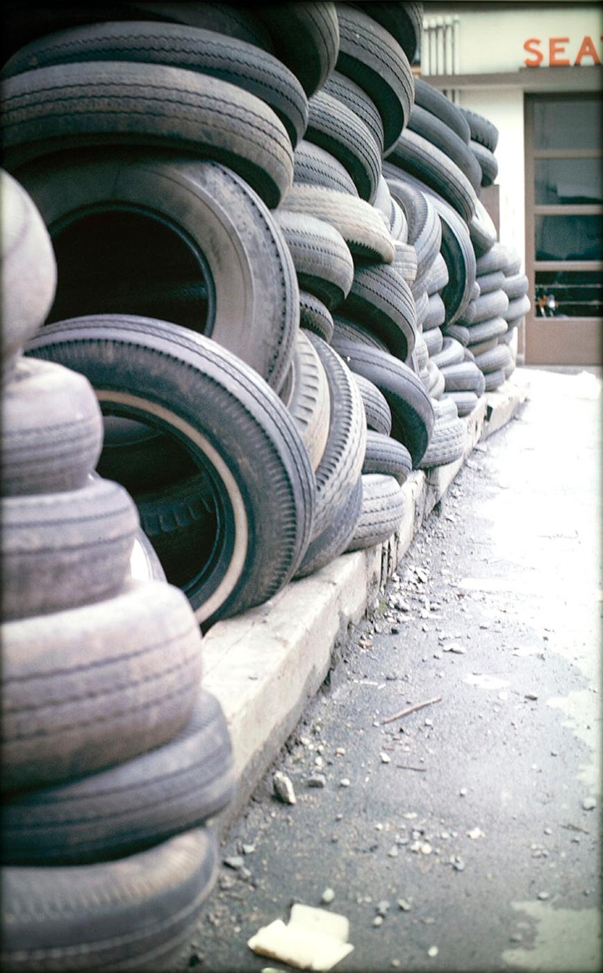 Iain Baxter (1936) - Tires, North Vancouver, British Columbia