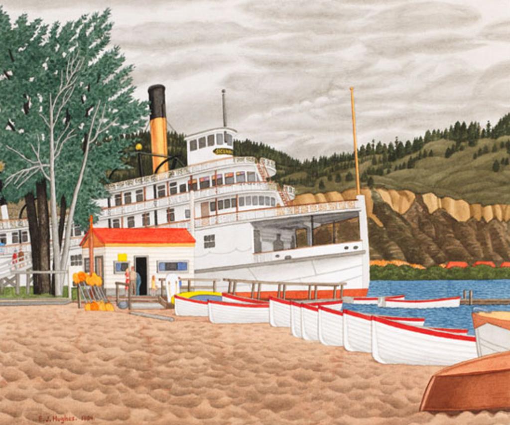 Edward John (E. J.) Hughes (1913-2007) - Museum Ship at Penticton, BC