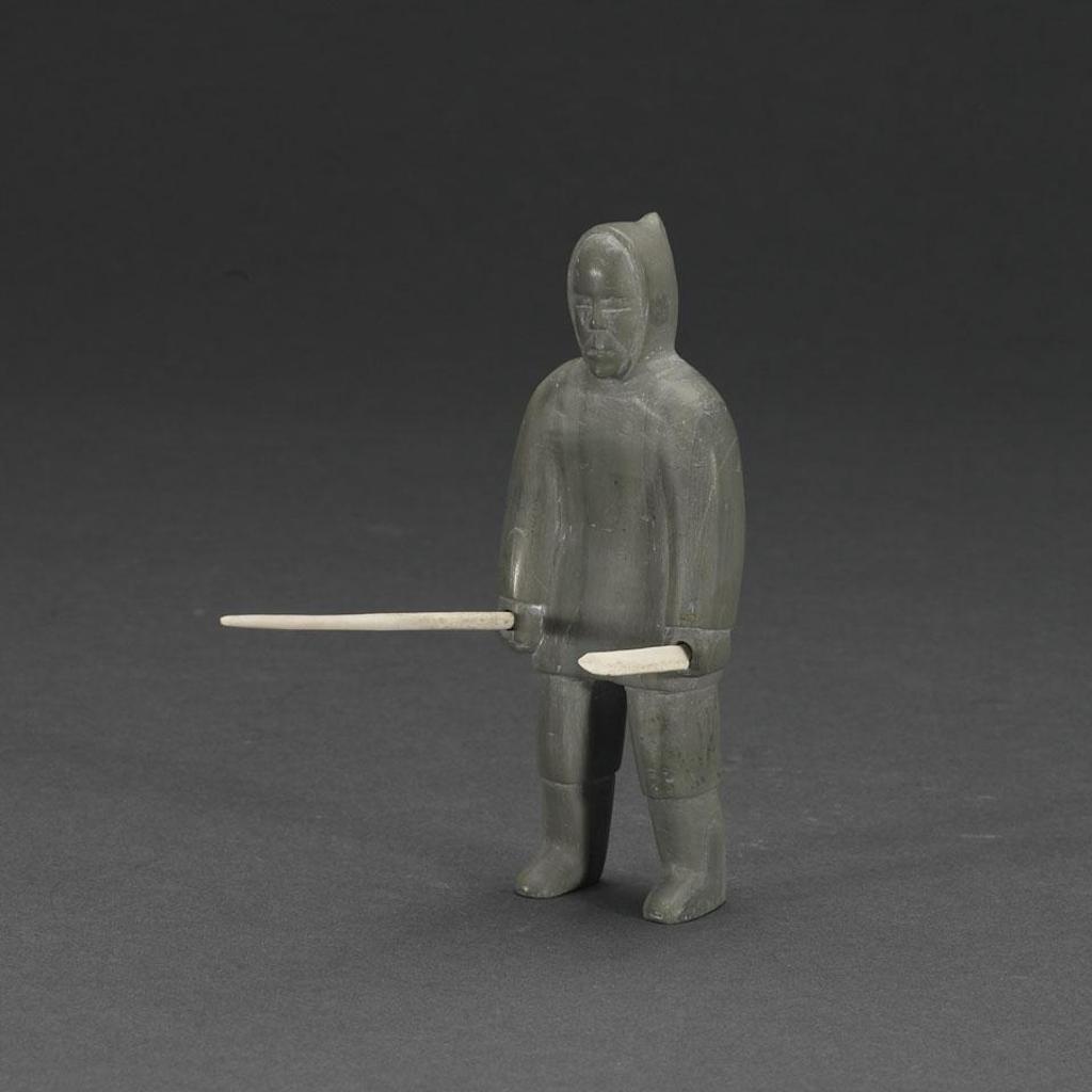 Panipa Tungaluk Kuppaq (1909) - Hunter With Harpoon And Knife