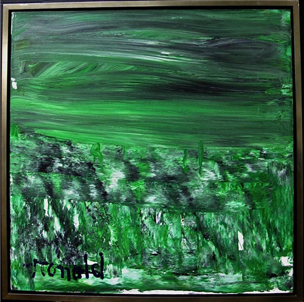 Willam Smith Ronald (1926-1998) - Green Abstract
