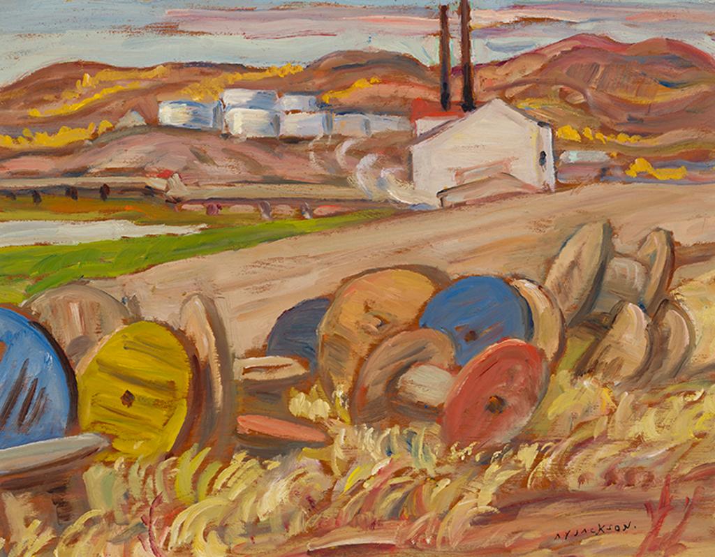 Alexander Young (A. Y.) Jackson (1882-1974) - Giant Yellowknife Mines