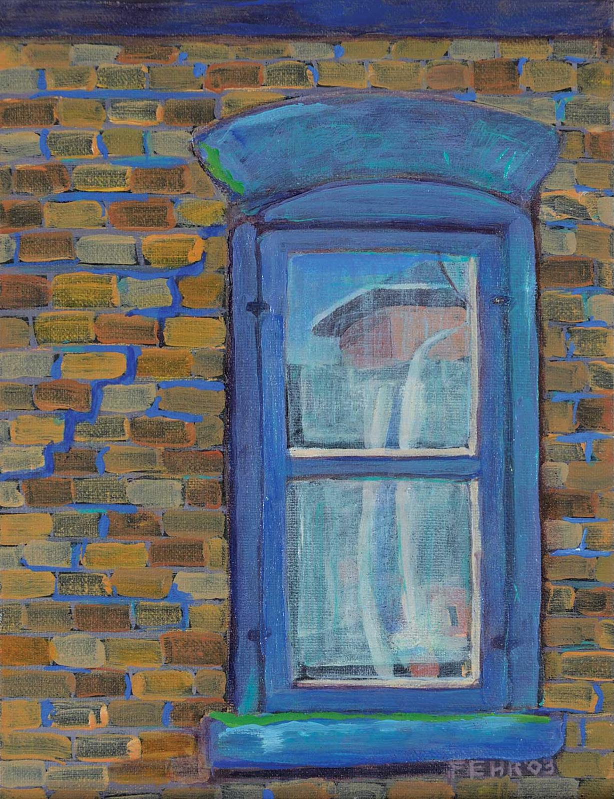 Dale Benjamin Fehr - Untitled - Blue Window