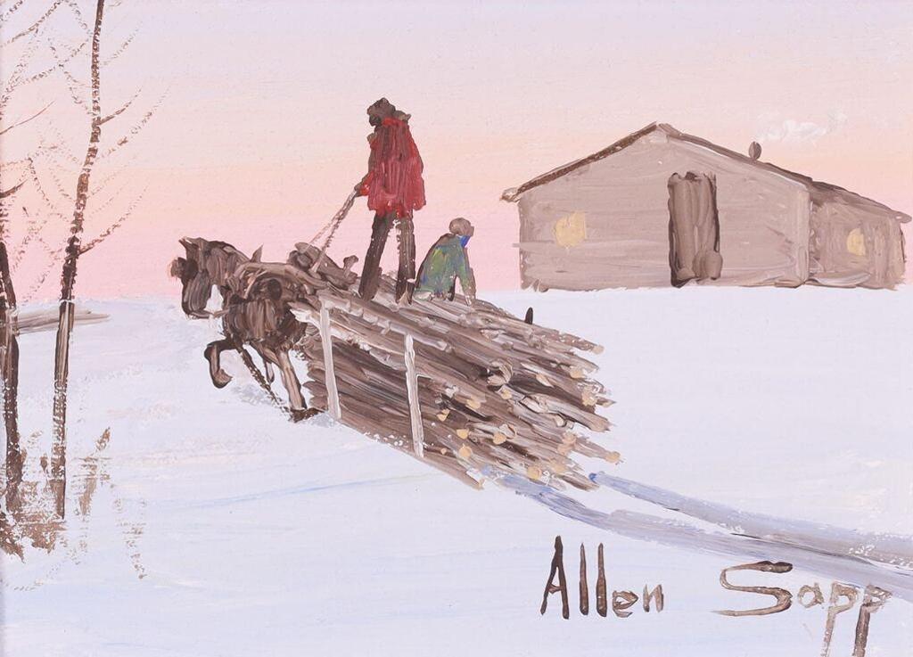 Allen Fredrick Sapp (1929-2015) - Back With A Load Of Wood