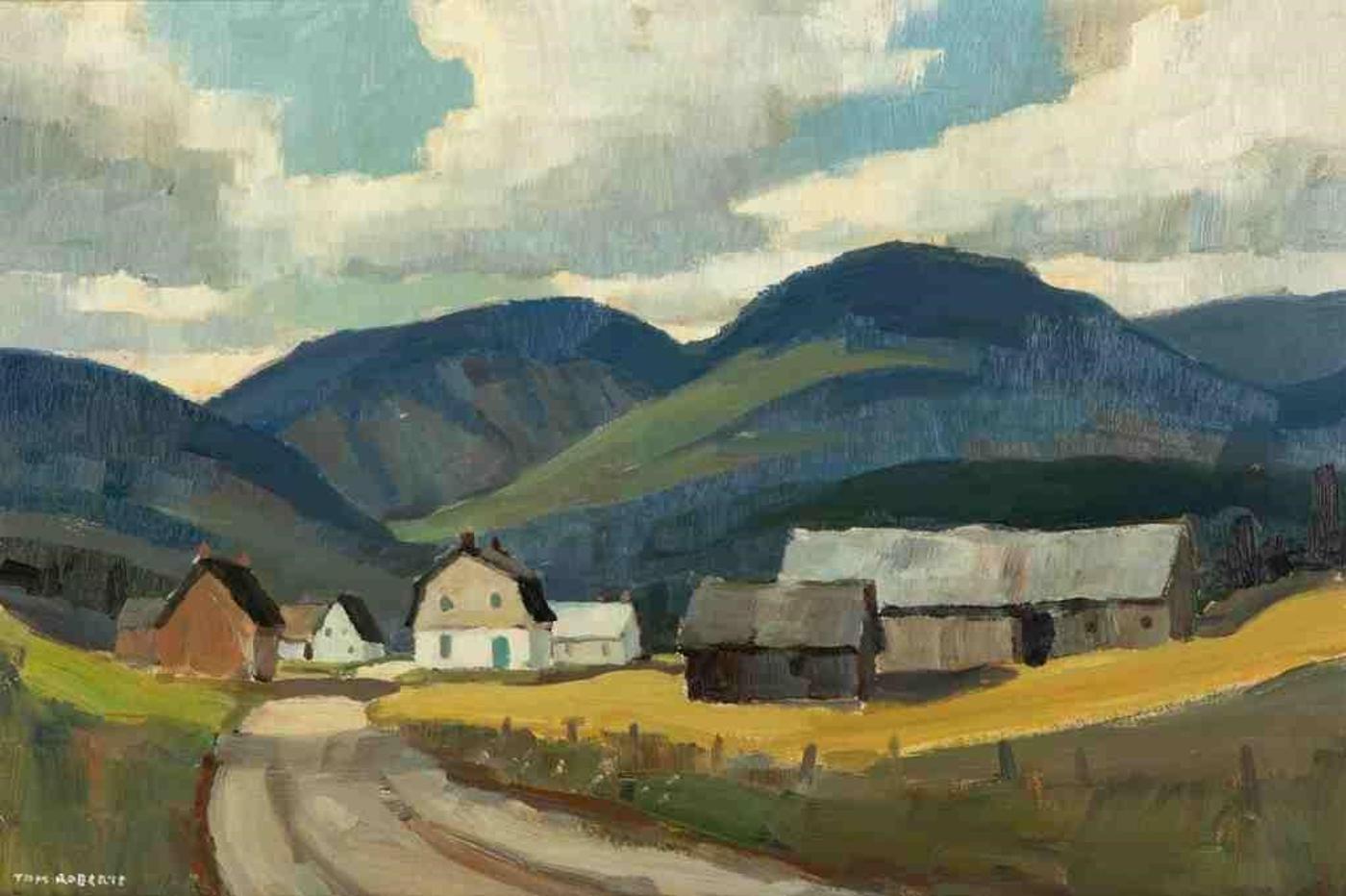 Thomas Keith (Tom) Roberts (1909-1998) - Road to St. Urbain