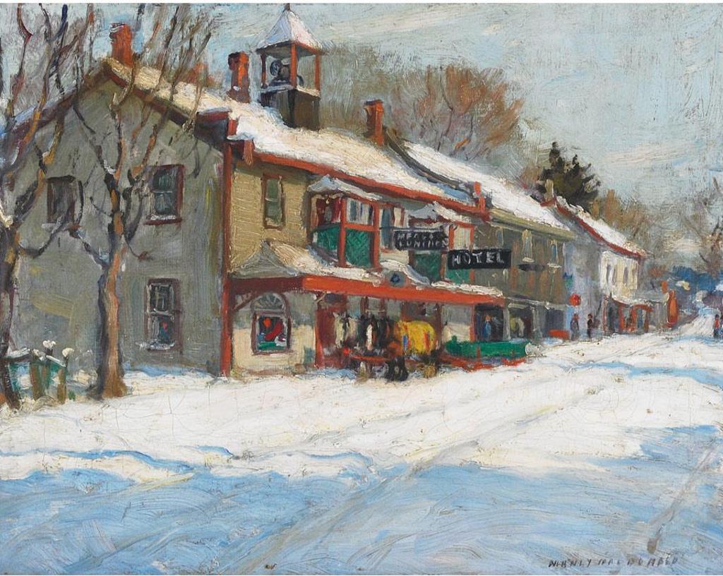 Manly Edward MacDonald (1889-1971) - Hotel In Winter