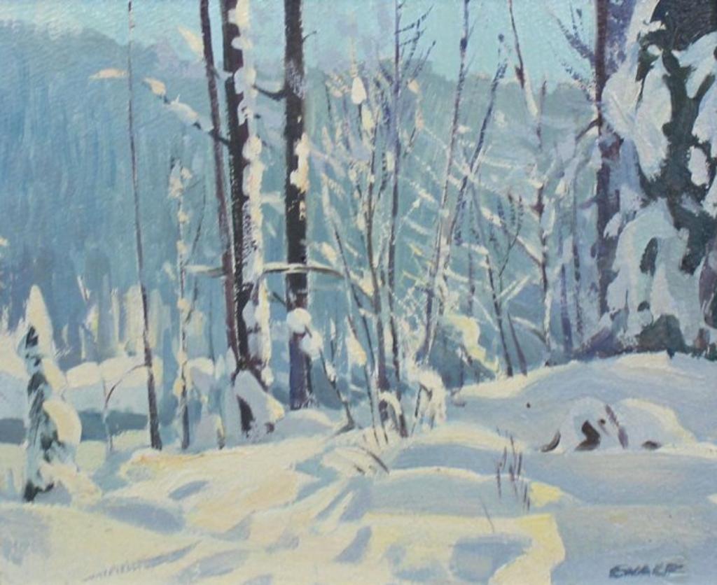 Peter Maxwell Ewart (1918-2001) - Snowy Hillside