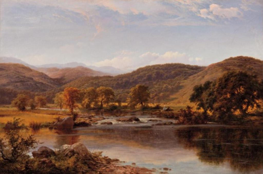 Benjamin Williams Leader (1831-1923) - On the Llugwy, Wales