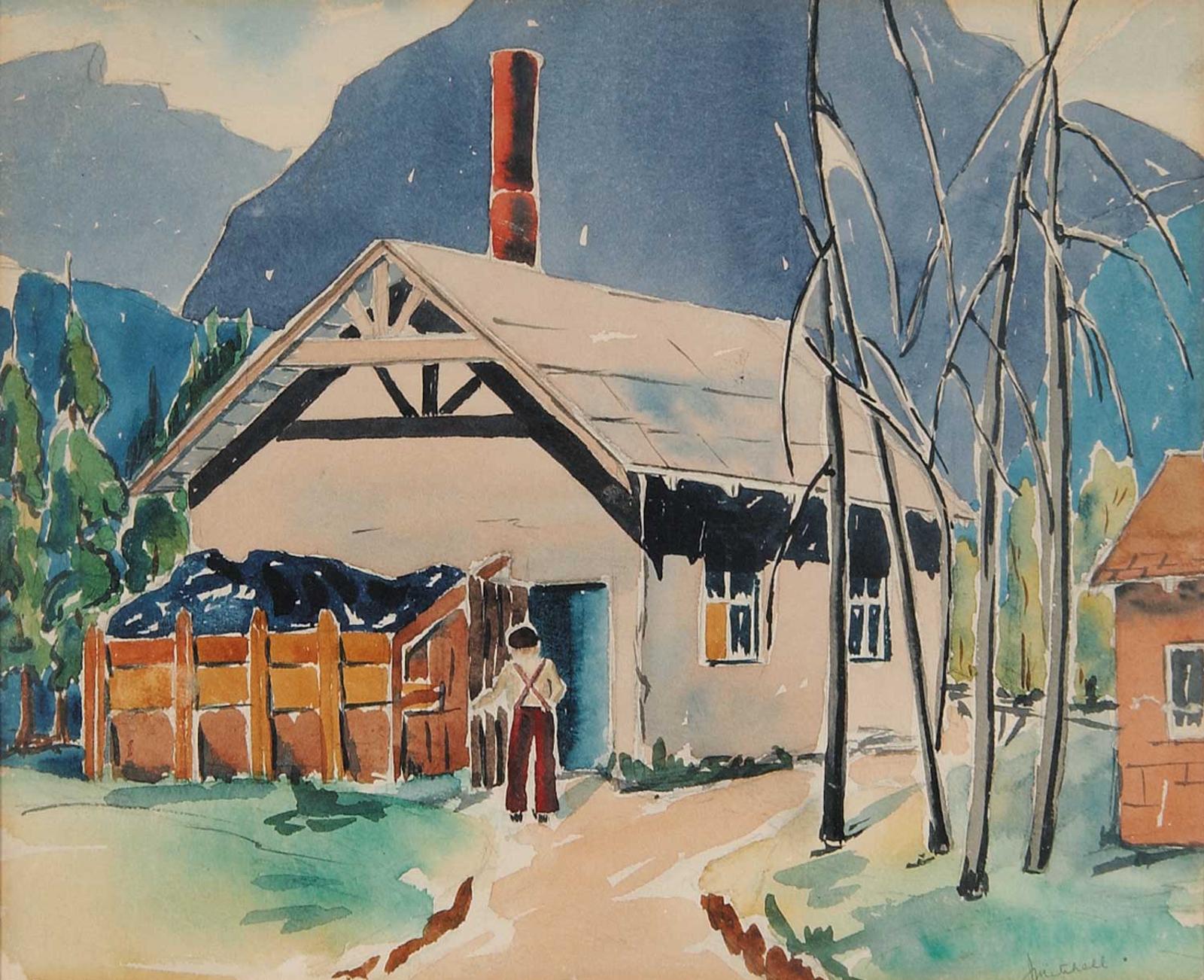 Janet Mitchell (1915-1998) - Untitled - Uncle's House