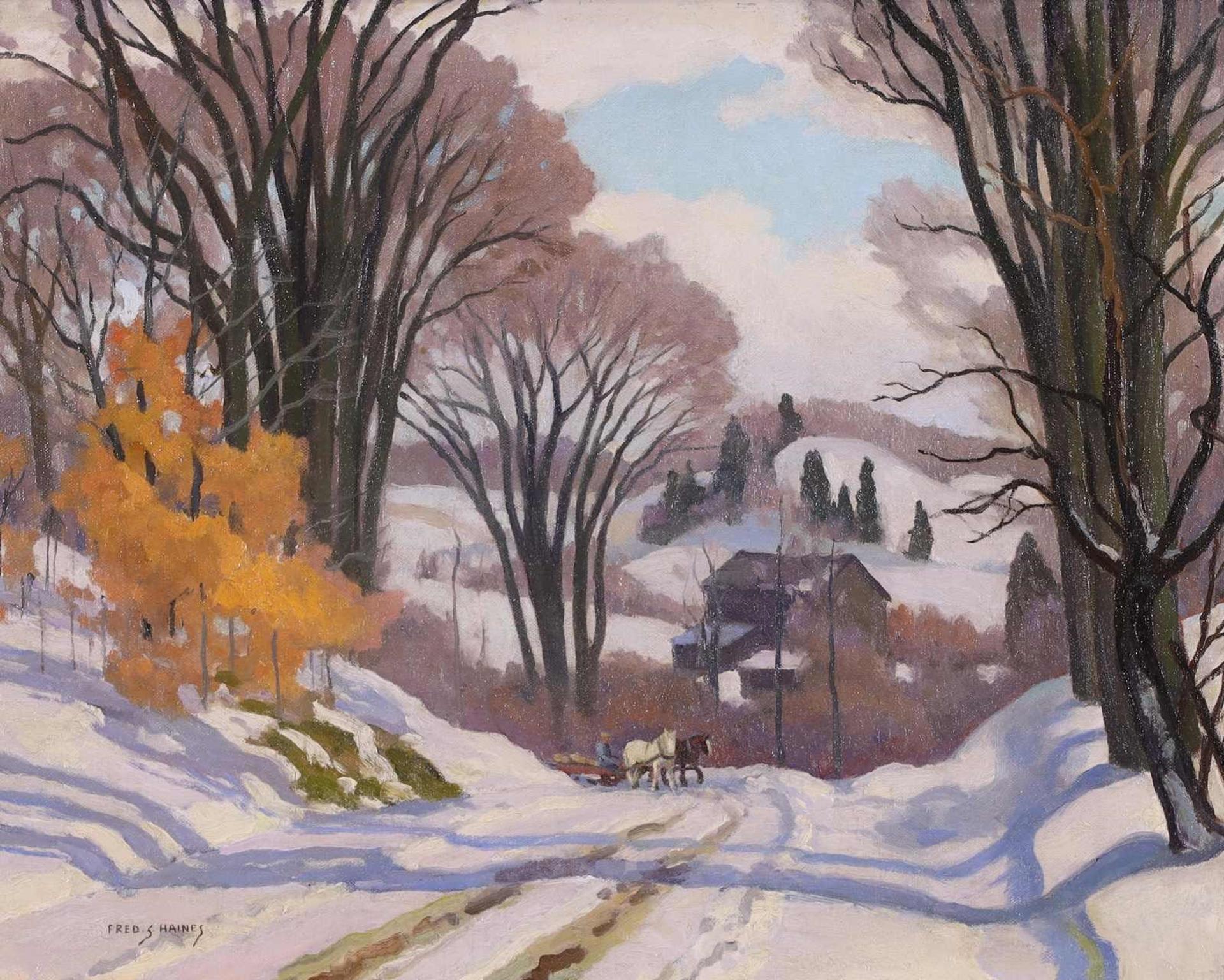 Frederick Stanley Haines (1879-1960) - Burns Farm