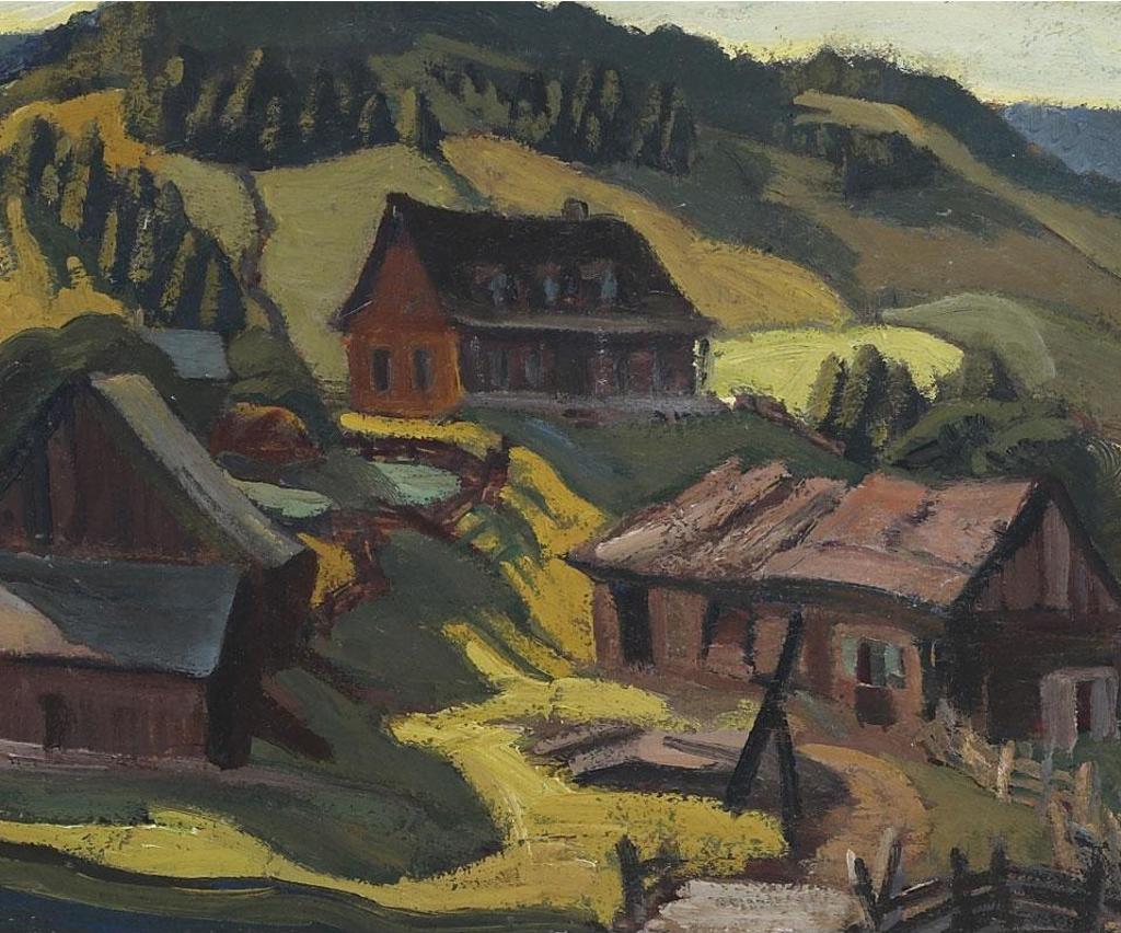 Yvonne Mckague Housser (1897-1996) - An Abandoned Farm, 1927