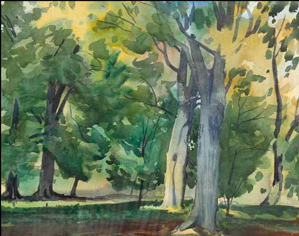 William Scobie Houstoun (1914-2005) - Autumn Woodland in the Valley (02031/2013-25)