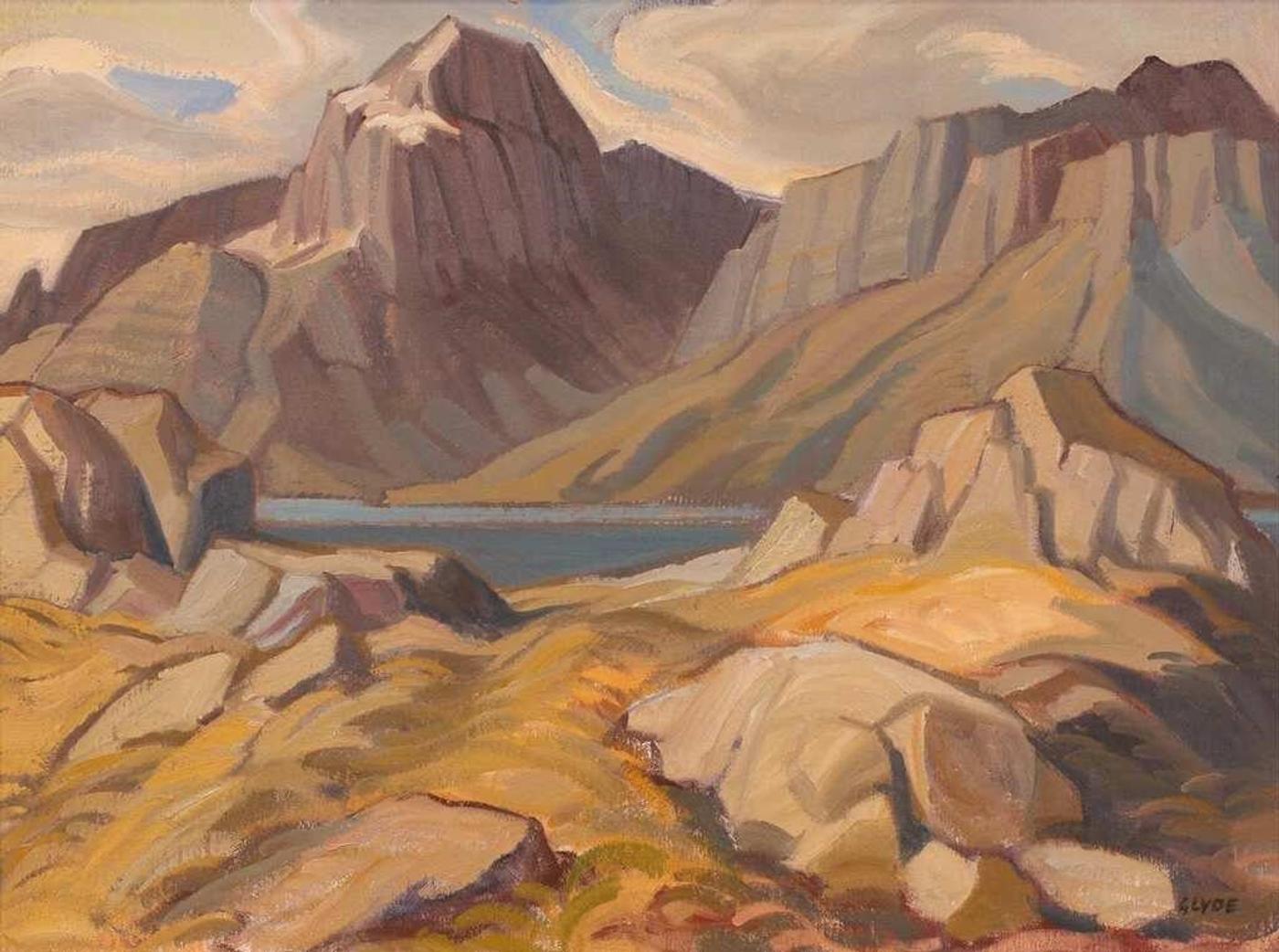 Henry George Glyde (1906-1998) - Spray Lakes Area