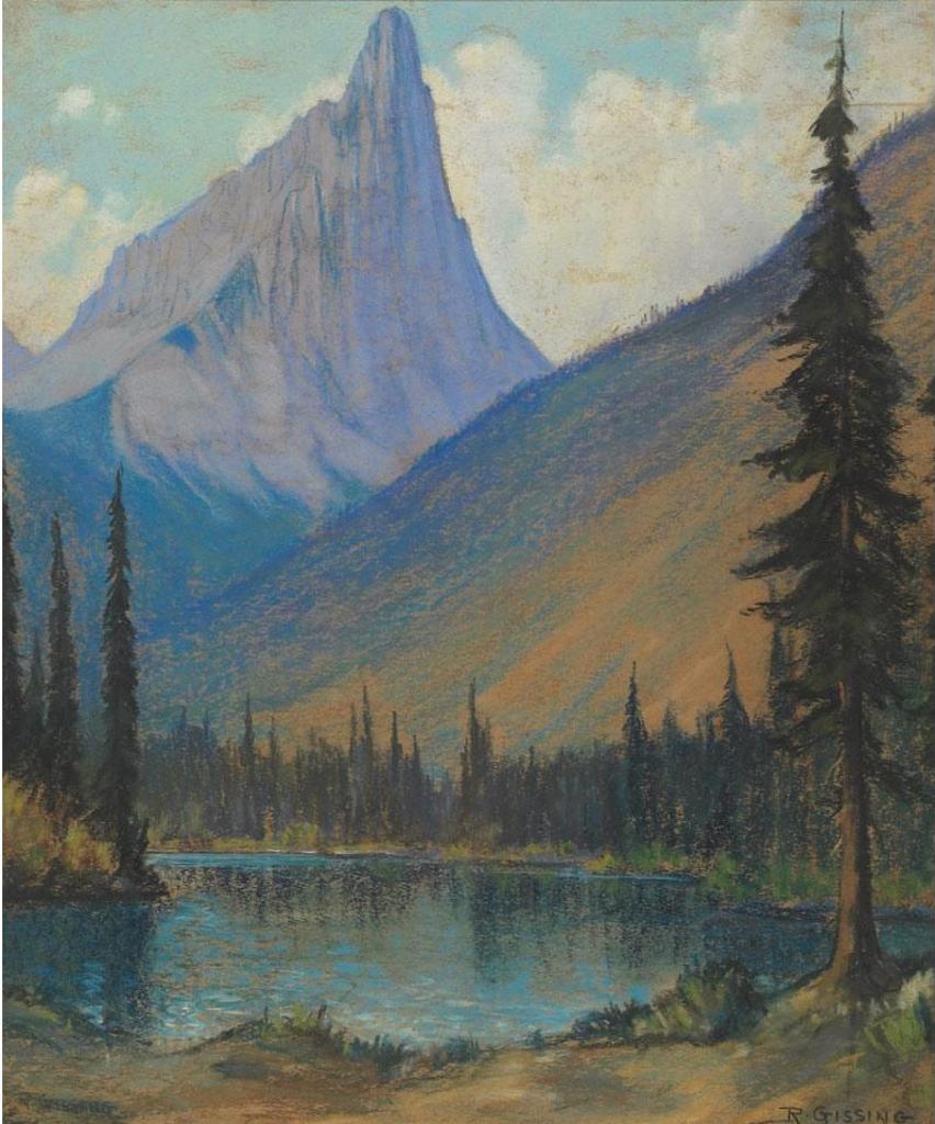 Roland Gissing (1895-1967) - Mountain And Lake