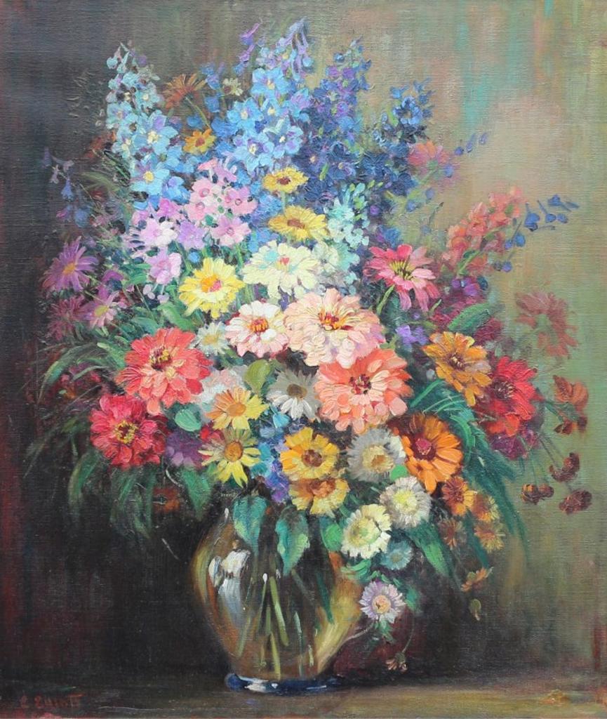 Emily Louise (Orr) Elliott (1867-1952) - Floral Still Life
