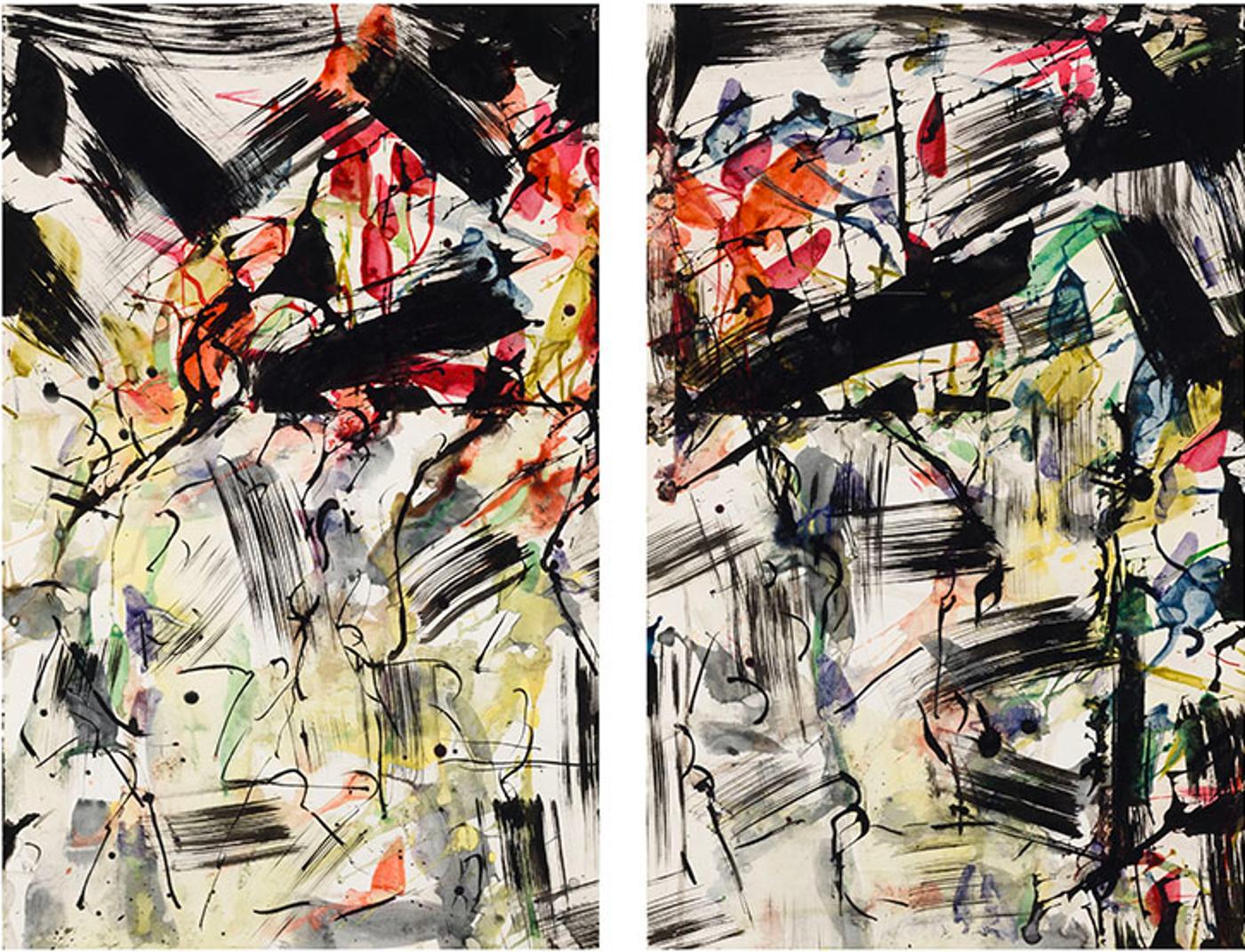 Jean-Paul Riopelle (1923-2002) - Untitled (Bridgehampton)