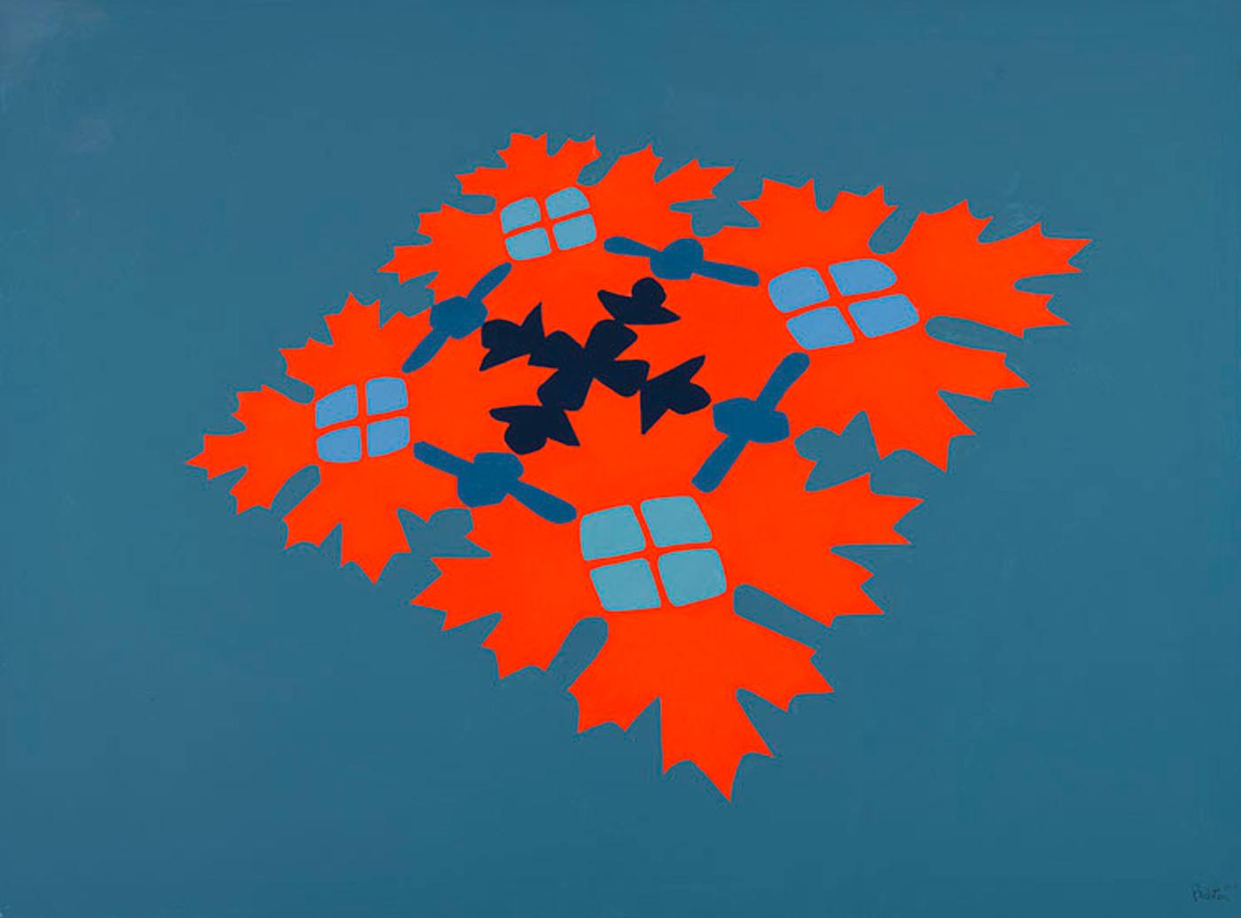 Charles Pachter (1942) - Leafmotif