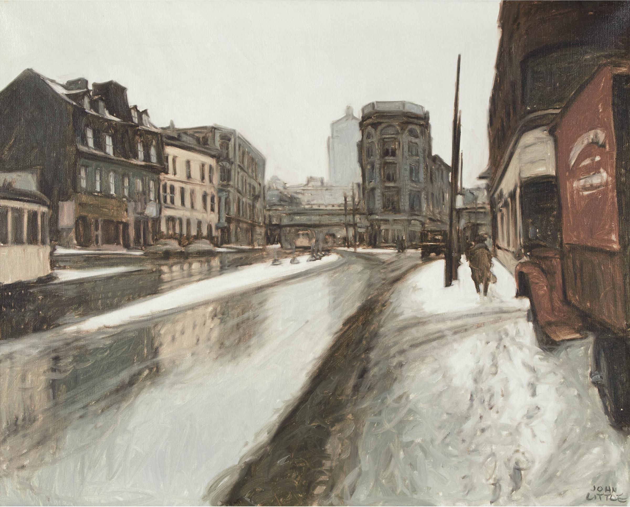 John Geoffrey Caruthers Little (1928-2024) - Chaboillez Square, Montreal, 1972