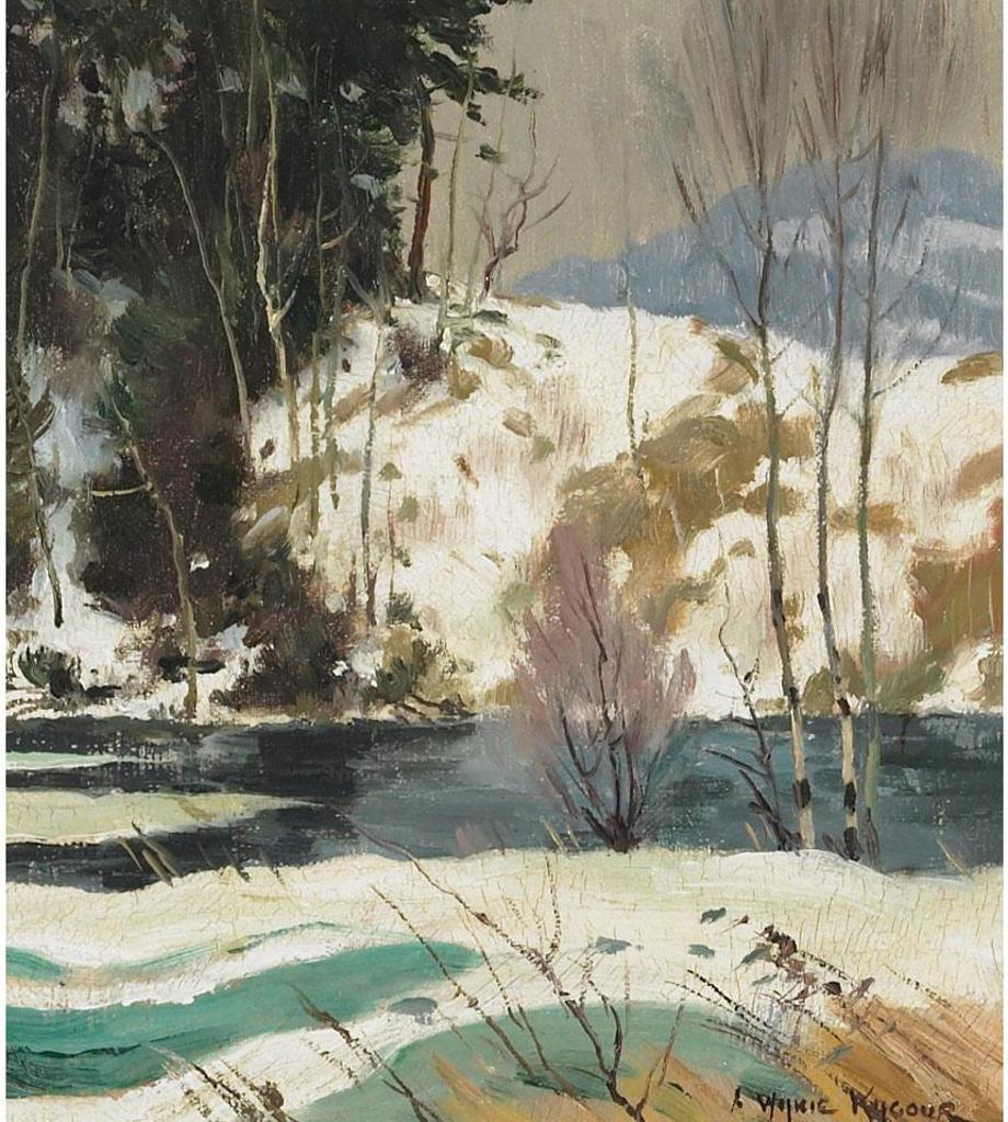 Andrew Wilkie Kilgour (1860-1930) - Stream In Winter