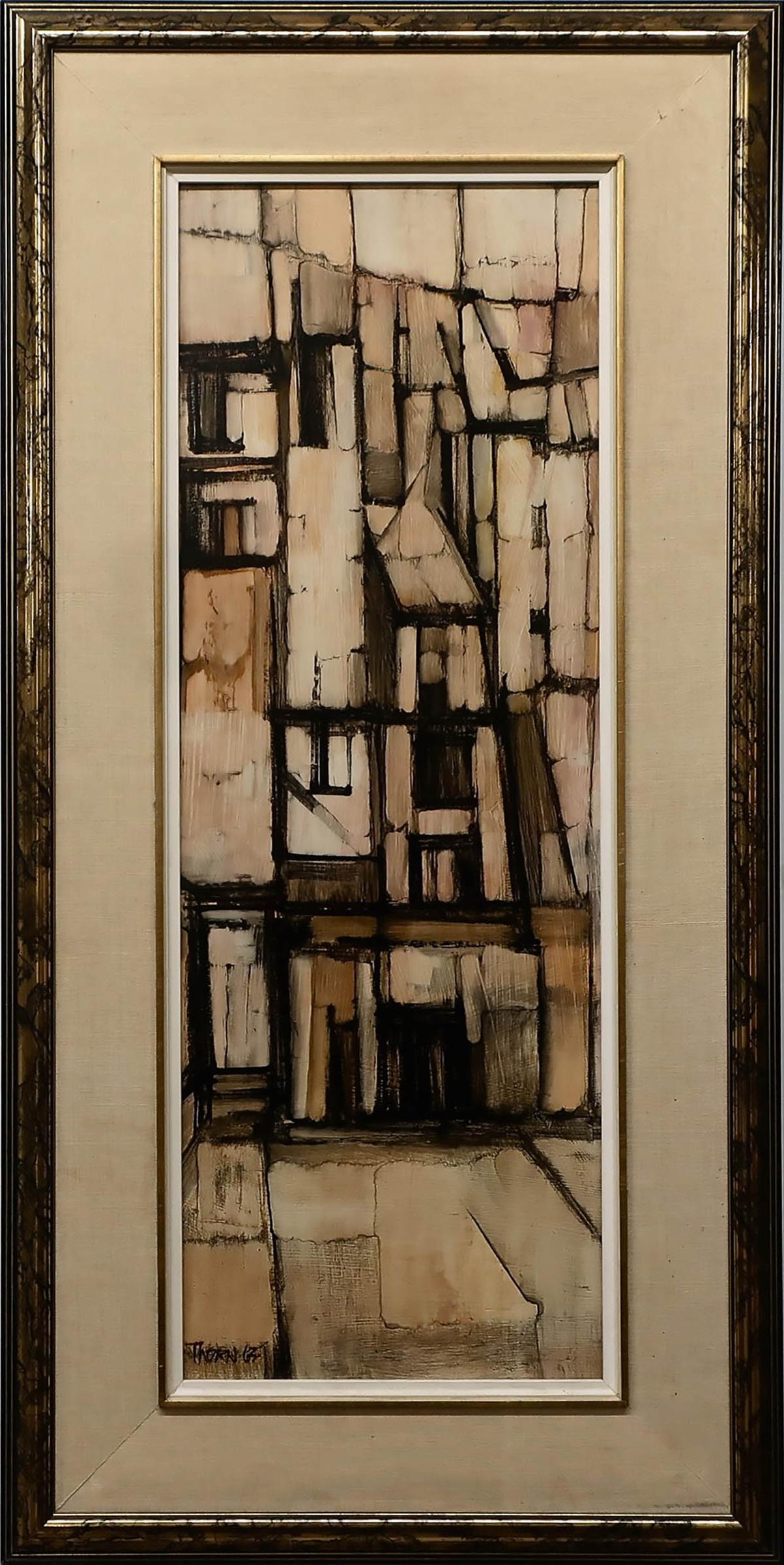 Anthony Thorn (1927-1914) - Untitled (Tenements)