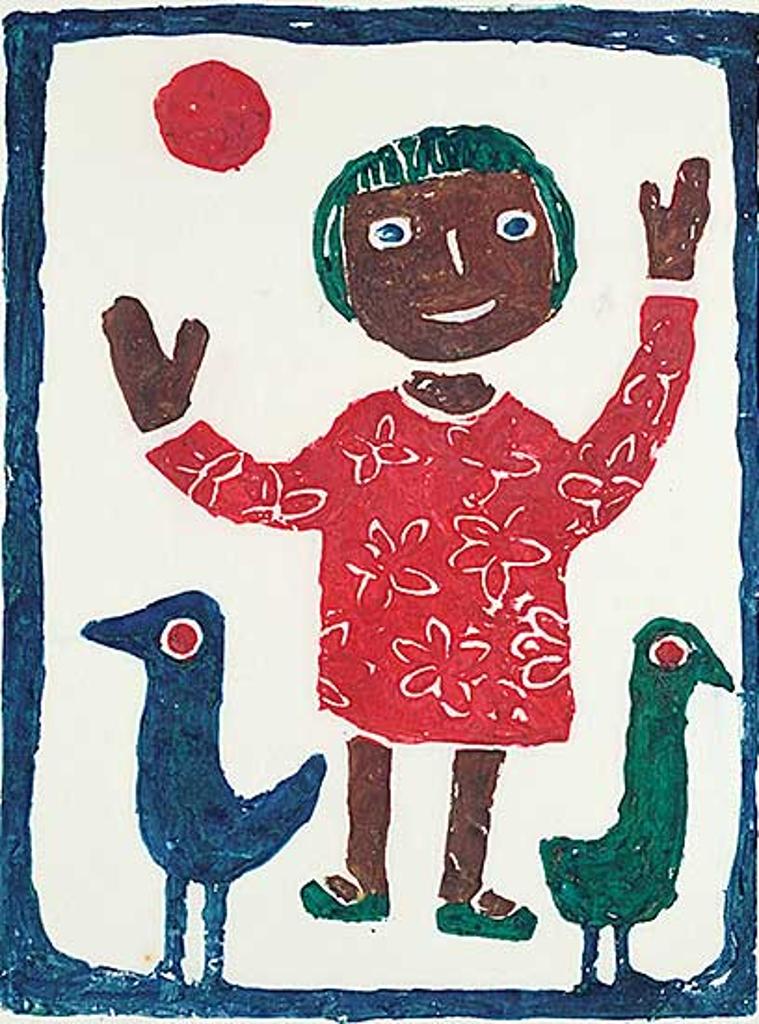 Janet Mitchell (1915-1998) - Happy