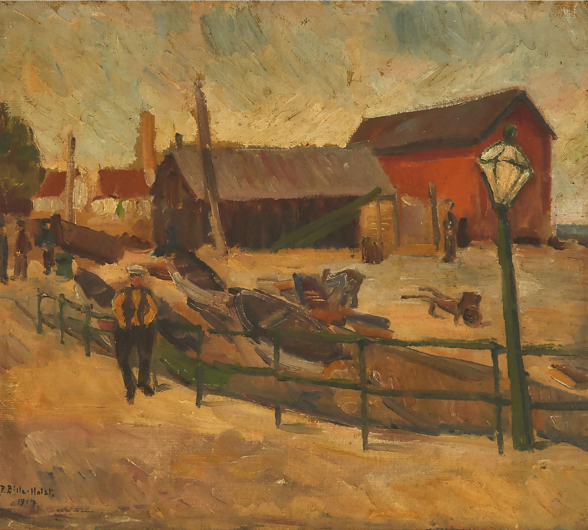 Poul Bille-Holst - Den Skave Lygte, 1917
