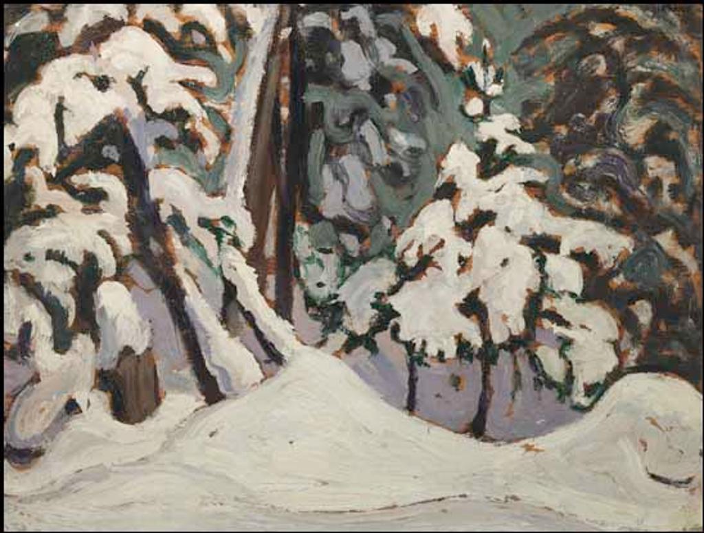 Lawren Stewart Harris (1885-1970) - Snow in the Woods, Algonquin Park I