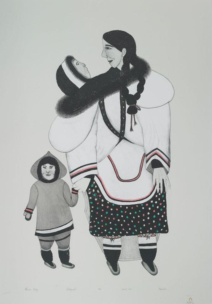 Napatchie Pootoogook (1938-2002) - Woman Today