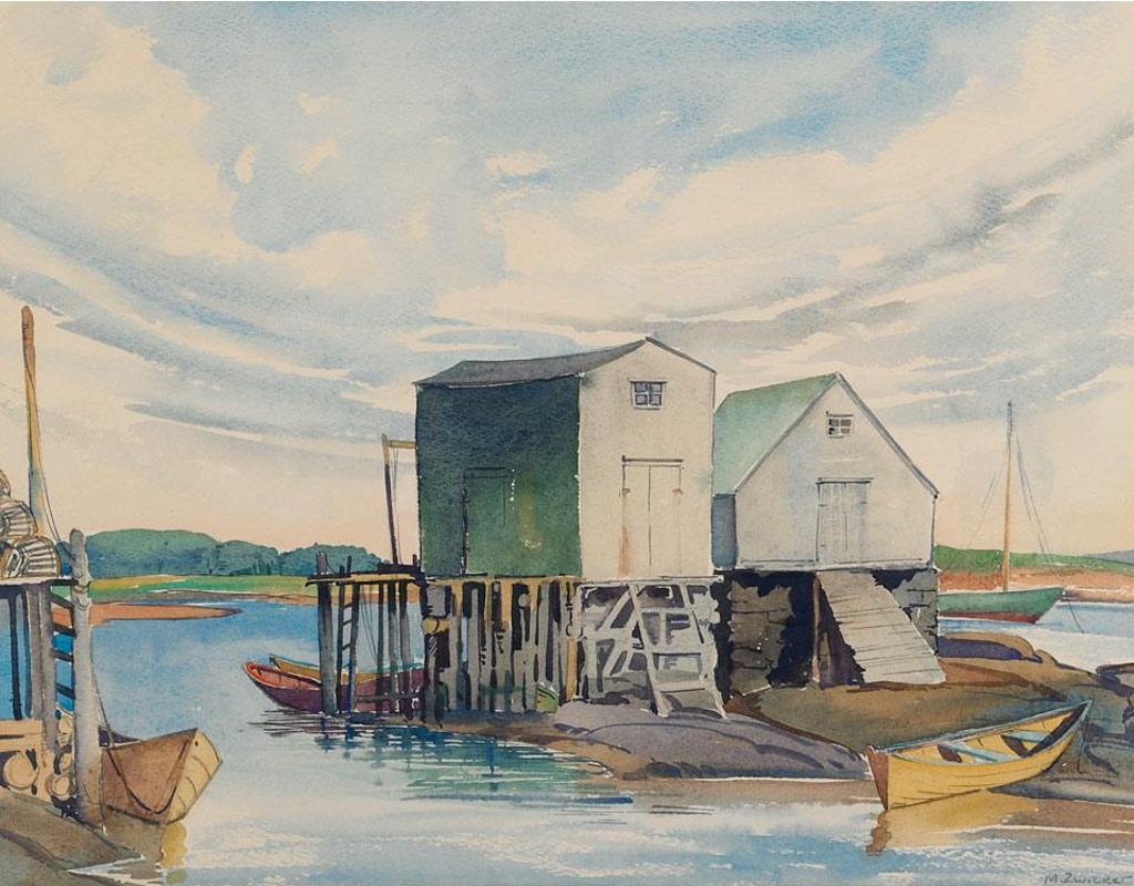 Mary Marguerite Porter Zwicker (1904-1993) - Boathouses